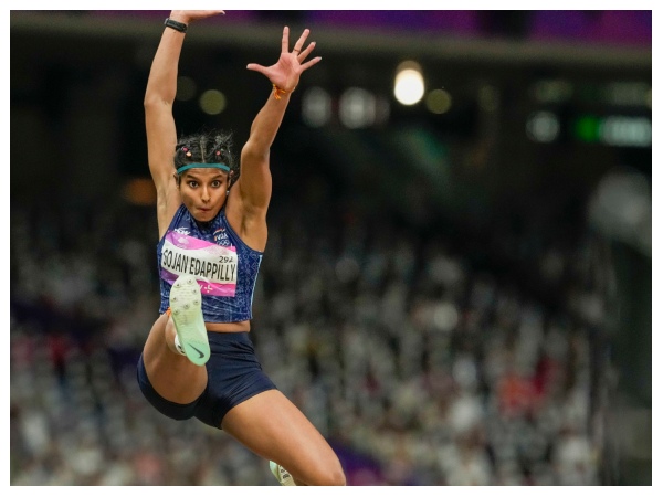 Asian Games: Indias Ancy Sojan Edappilly won silver medal in womens long jump event Asian Games: Indias Ancy Sojan Edappilly won silver medal in womens long jump event