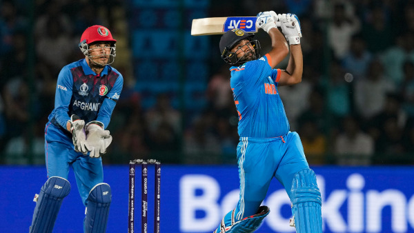 ICC World Cup 2023: Rohit Sharm Hits Century; India Beat Afghanistan By 8 Wickets In 9th Match 