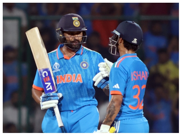 India vs Afghanistan Match: Rohit Sharma Scores 7th Century in ICC World Cup History