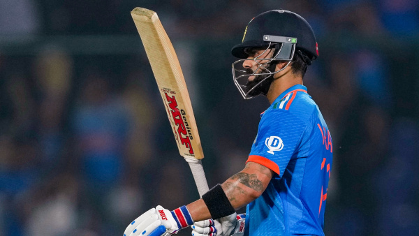 IND vs AFG Match: Virat Kohli Shines At Home Ground With 2nd Consecutive Half-century in World Cup