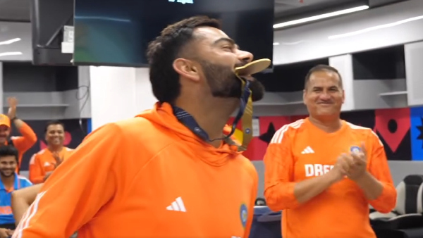 World Cup 2023: Team India Awards Virat Kohli Gold Medal for Best Fielding Against Australia