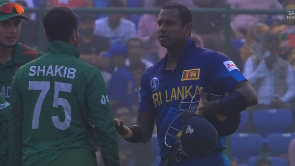 Ban vs SL Match: Angelo Mathews Dismissed Without Facing a Single Ball; What is Timed Out Rules?