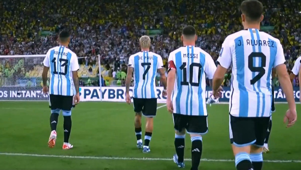 World Cup Qualifier: Lionel Messi Stands by Argentine Fans Amid Violence Inside the Stadium