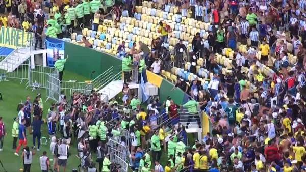 World Cup Qualifiers: Crowd Violence in Argentina vs Brazil Match, Police Baton Charges in Brazil