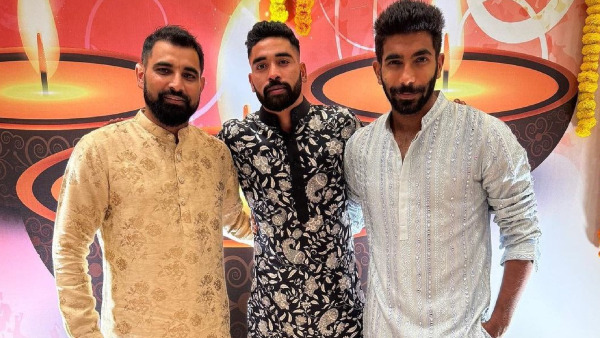 Team India Players Celebration Deepavali in Bengaluru Before the Match Against Netherlands 
