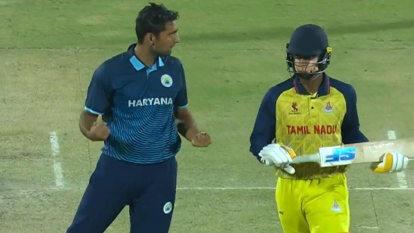 Vijay Hazare Trophy 2023: Baba Indrajit Batted With Taped Mouth For This Strange Reason