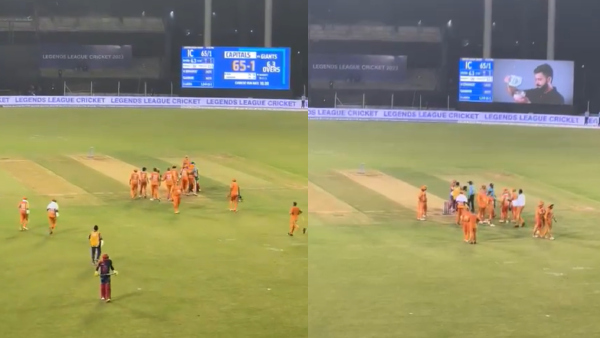 Legends League Cricket 2023: S Sreesanth vs Gautam Gambhir On-field Clash Video Goes Viral