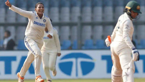 IND W vs AUS W: Sneh Rana Dedicates Historic Test Win Against Australia to Indian Fans