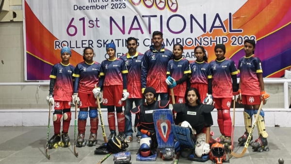 National Roller Hockey Competition; Karnataka Wins One Silver, 2 Bronze Medals!