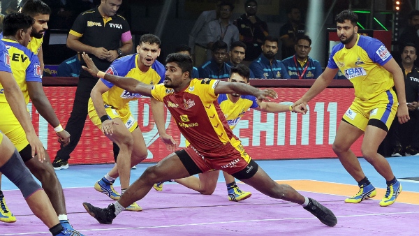 Pro Kabaddi 2023: Bengaluru Bulls Beat Jaipur Pink Panthers