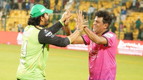 KCC 2023: Shivarajkumar Dismissed Robin Uthappa, Fans Say that Shivanna Should Be Added To RCB KCC 2023: Shivarajkumar Dismissed Robin Uthappa, Fans Say that Shivanna Should Be Added To RCB