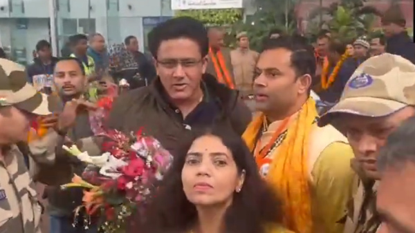Anil Kumble And Venkatesh Prasad Landed in Ayodhya for Ram Mandir Opening Ceremony