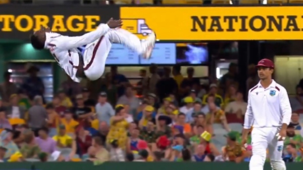 AUS vs WI: Windies bowlers wicket-taking celebration goes viral