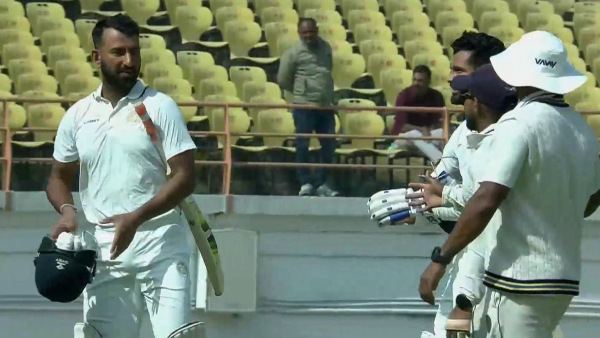 Ranji Trophy: Cheteshwar Pujara Hits Double Century Against Jharkhand; Surpasses VVS Laxmans Record