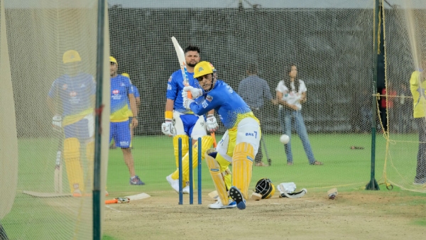 Cool Captain MS Dhoni Gears up for Ipl 2024; Net Practice Video Goes Viral