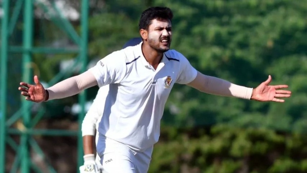 Ranji: 4 wickets for Vasuki Kaushik: Karnataka vs Gujarat 264