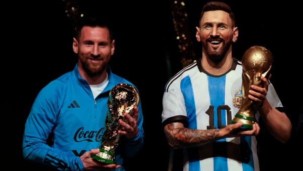Star footballer Lionel Messi and Aitana Bonmatí win Fifa best player awards for 2023