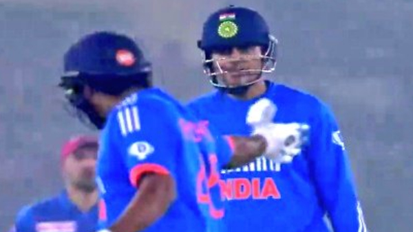 IND vs AFG: Rohit Sharma Runout For Duck in Comeback T20 Match after mix-up with Shubman Gill