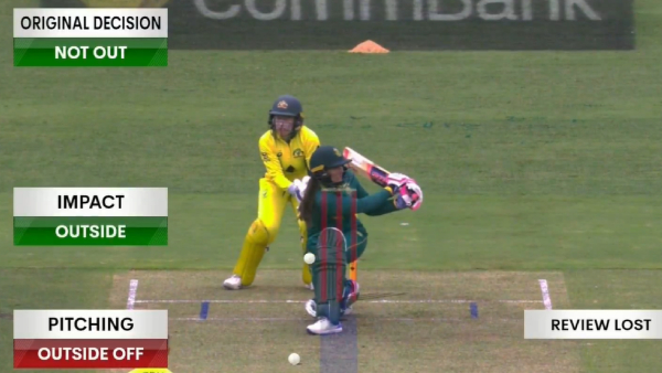 Sorry.. Confused Bit: Even though the third umpire gives the decision, why is the field umpire out?