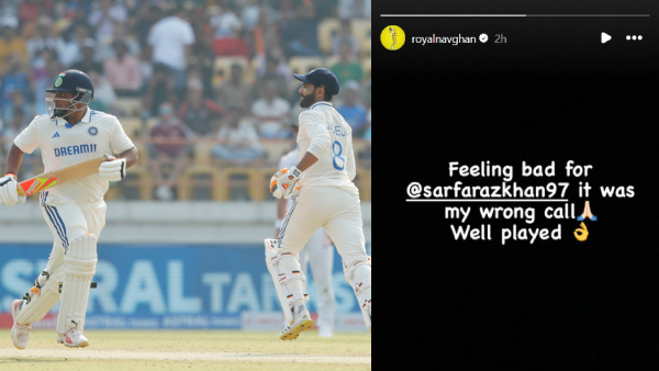 IND vs ENG: Ravindra Jadeja Apologizes For Sarfaraz Khan Run Out In 3rd Test