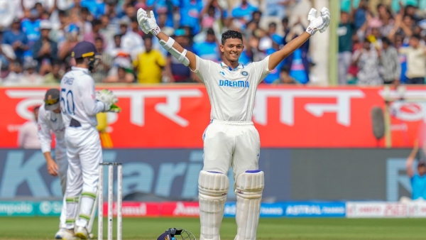 Team India Opener Yashasvi Jaiswal Hits Maiden Double Century