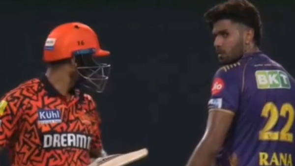 KKR vs SRH Harshit Rana Fined 60 Per cent of Match Fee for Angry On Mayank Agarwal