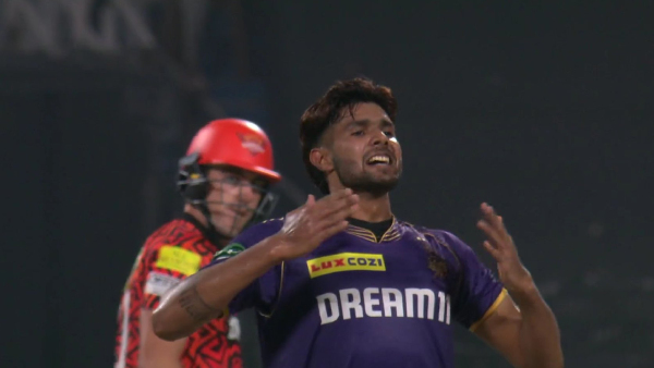 KKR vs SRH Harshit Rana Fined 60 Per cent of Match Fee for Angry On Mayank Agarwal