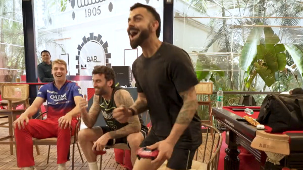 IPL 2024 RCB Players Quit Cricket To Play FIFA Game Before Match Against KKR