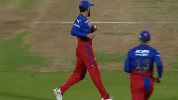 RCB vs PBKS 124 dB Peak Sound Level Record when Virat Kohli Grabs Jonny Bairstow Catch