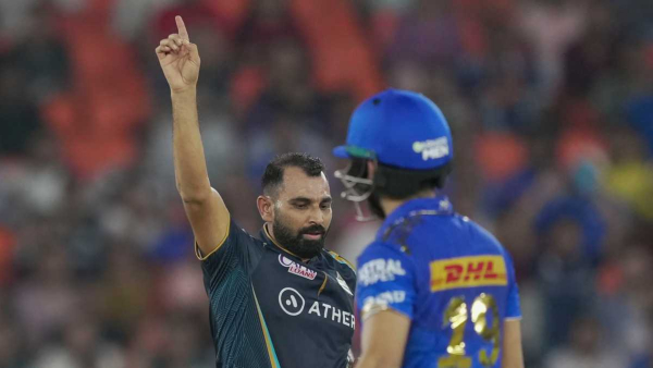 MI vs GT Mohammed Shami made a statement targeting Hardik Pandya