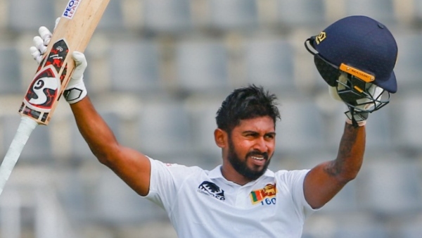 Lankan pair join record page This is only the third time in the 147-year Test history that this has happened