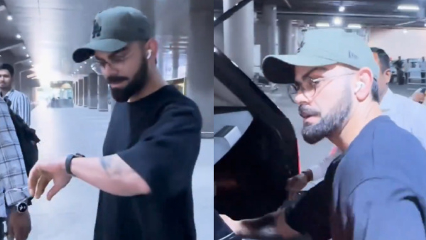 IPL 2024 Virat Kohli left RCB team and came alone to Mumbai After Match Against RR