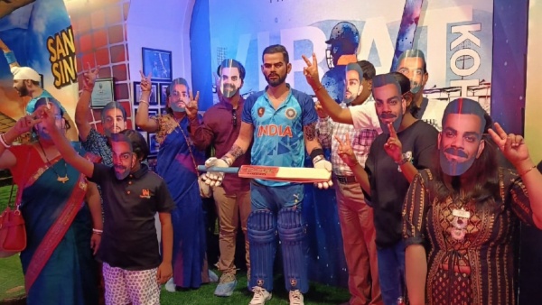 Virat Kohli s Wax Statue Unveiled at Jaipur Wax Museum