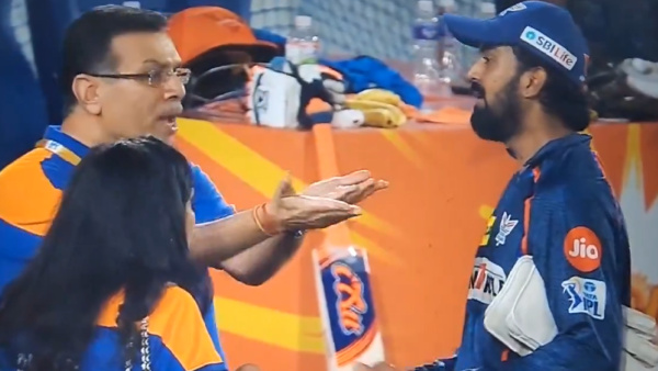 IPL 2024 LSG Owner Sanjiv Goenka Angry With KL Rahul on Field After Lost to SRH