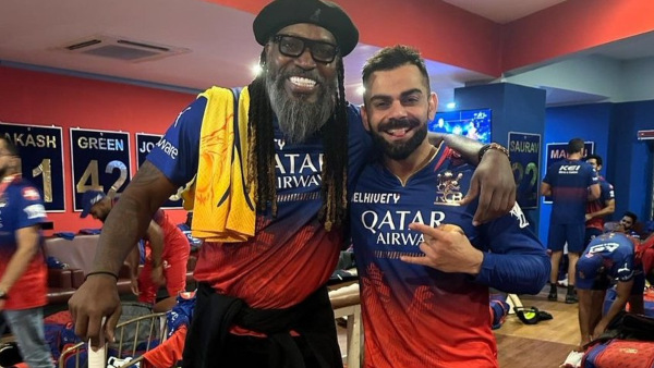 Virat Kohli Appeals To Chris Gayle to Return to RCB As An Impact Player For Next Season Virat Kohli Appeals To Chris Gayle to Return to RCB As An Impact Player For Next Season