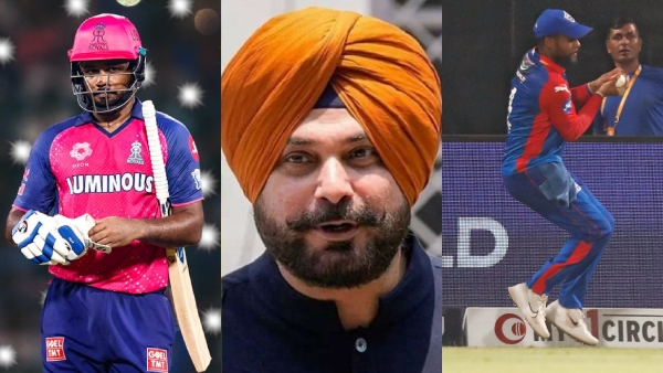 What did Navjot Singh say about Rajasthan Royals captain Sanju Samson controversial out