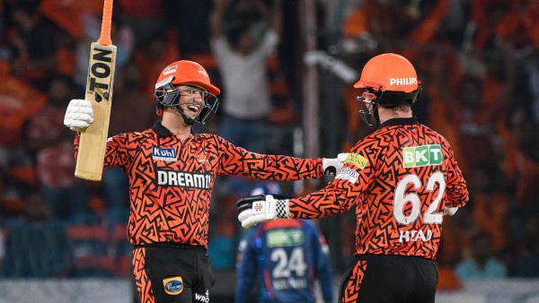 IPL 2024 Abhishek Sharma-Travis Head Explosive Batting Record Statistics in SRH vs LSG Match