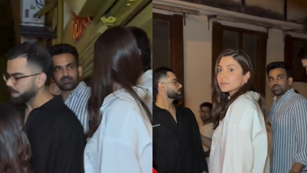 T20 World Cup 2024 Virat Kohli had A Dinner Party With Anushka Sharma in Mumbai T20 World Cup 2024 Virat Kohli had A Dinner Party With Anushka Sharma in Mumbai