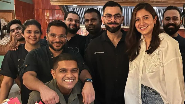 T20 World Cup 2024 Virat Kohli had A Dinner Party With Anushka Sharma in Mumbai T20 World Cup 2024 Virat Kohli had A Dinner Party With Anushka Sharma in Mumbai