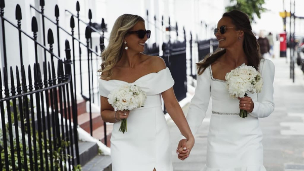 England women cricketer same-sex marriage