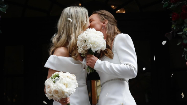 England women cricketer same-sex marriage