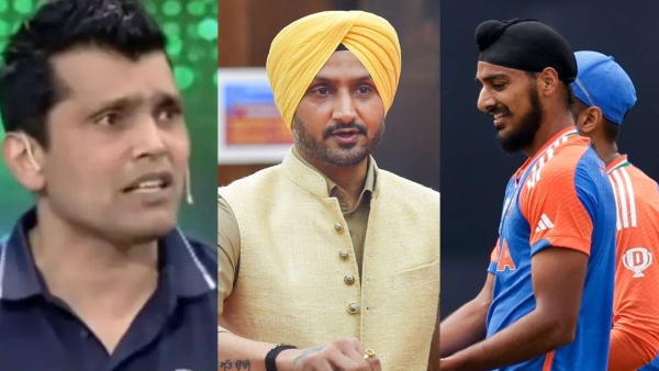 Harbhajan Singh warned Kamran Akmal again