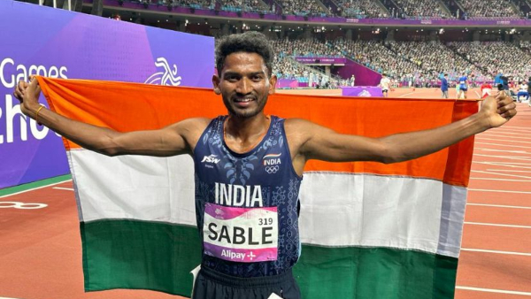 Avinash Sable broke his own steeplechase record in Paris Diamond League 2024