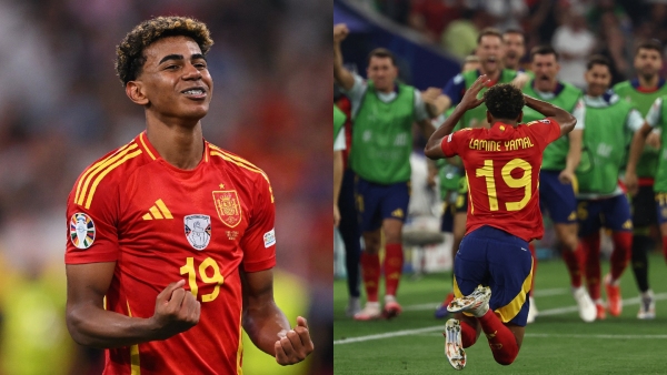Lamin Yamal is the youngest player to goal in Euro Cup history
