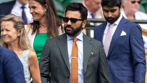 Rohit Sharma appeared in mens Wimbledon