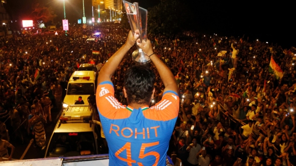 Rohit Sharma Dedicated the T20 World Cup 2024 Trophy to the Entire Nation Rohit Sharma Dedicated the T20 World Cup 2024 Trophy to the Entire Nation
