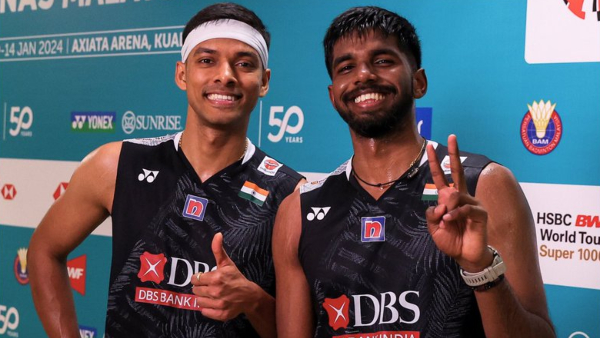 Satwik Sairaj Rankireddy and Chirag Shetty first winning laugh at Paris Olympics 2024