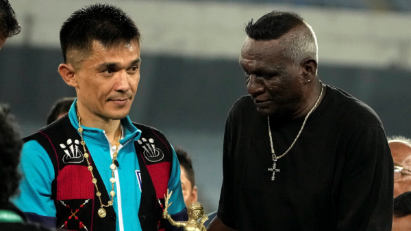 Sunil Chhetri Joined Bengaluru FC Practice for the First Time After His International Retirement