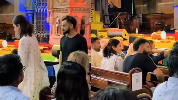 Virat Kohli Attends Kirtan With His Wife at the ISKCON Temple in London