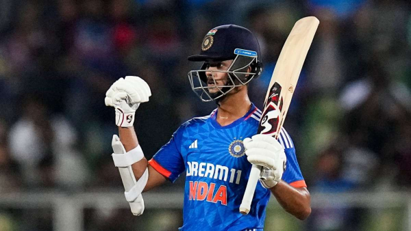 Yashashvi Jaiswal ranked top 10 in ICC T20 ranking